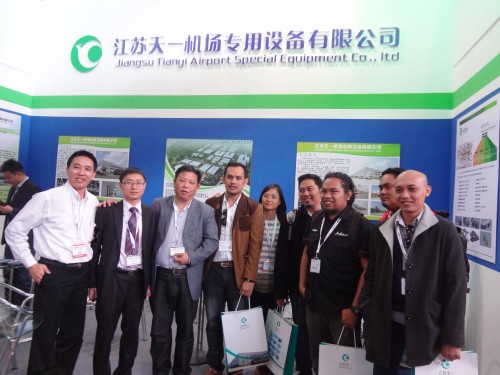2014年10月16日我公司参加第六届中国（北京）国际机场技术、设备和服务展览会